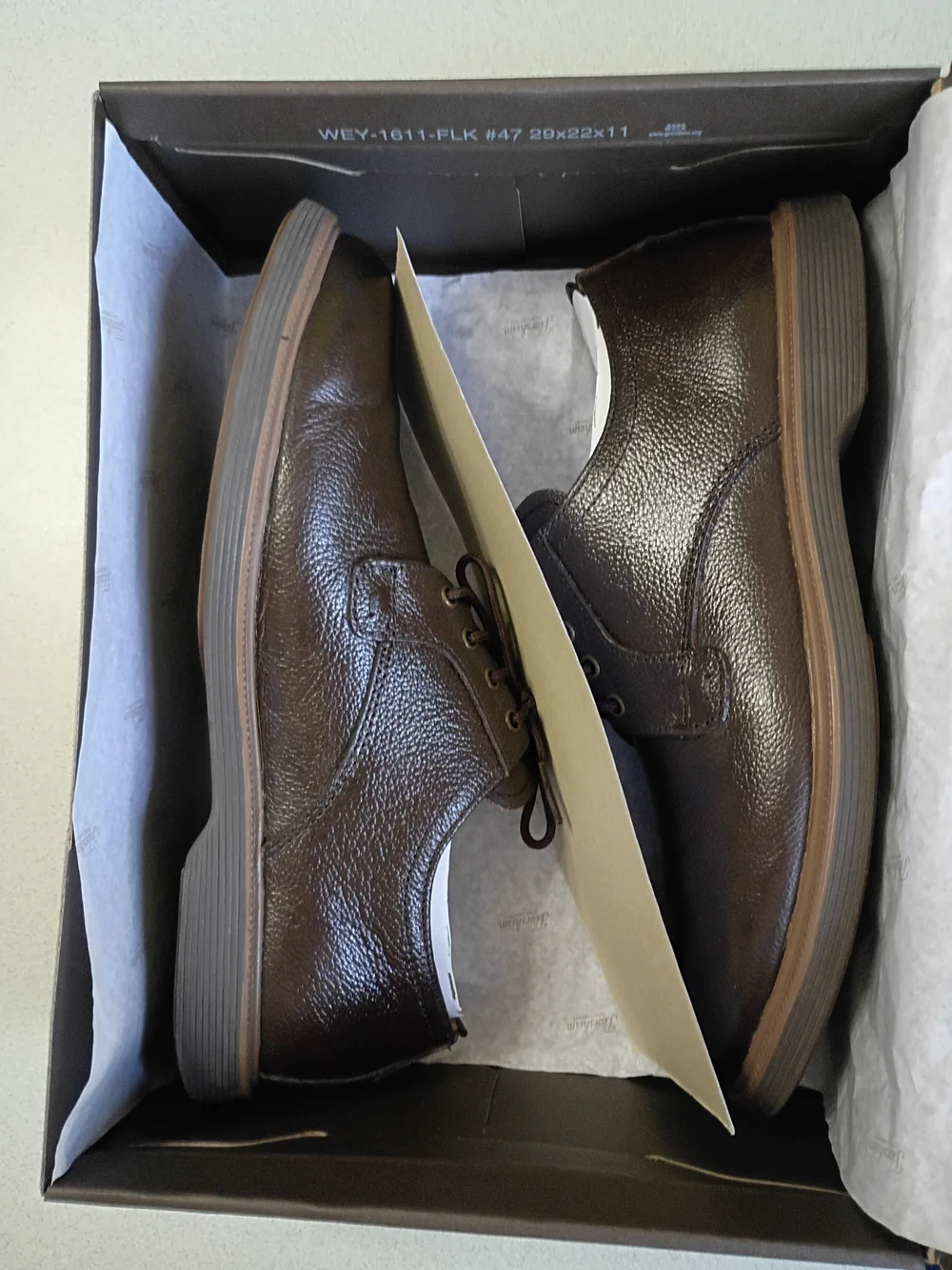 Boys Size 6.5M Brown Oxford Dress Shoes Leather Formal Church School Uniform